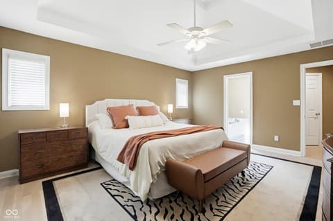 Bedroom at 12634 Doe Lane, Indianapolis, IN