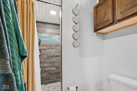 Bathroom at 160 W Union Road, Monrovia, IN
