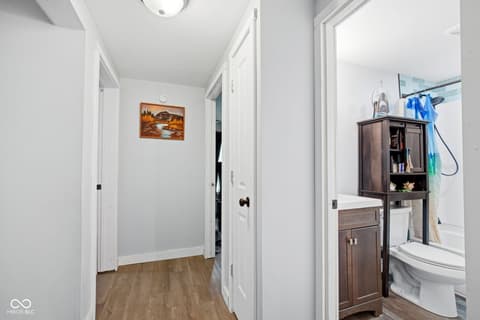 Hallway at 160 W Union Road, Monrovia, IN