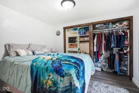 Bedroom at 160 W Union Road, Monrovia, IN