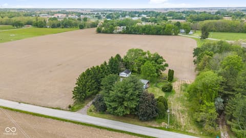 Aerial view at 160 W Union Road, Monrovia, IN