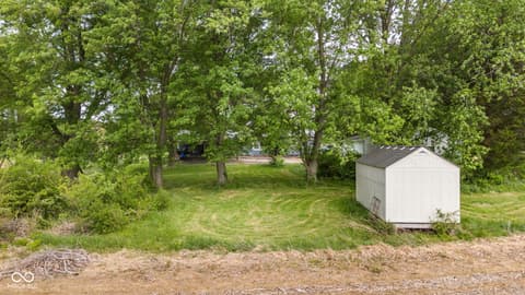 Yard at 160 W Union Road, Monrovia, IN