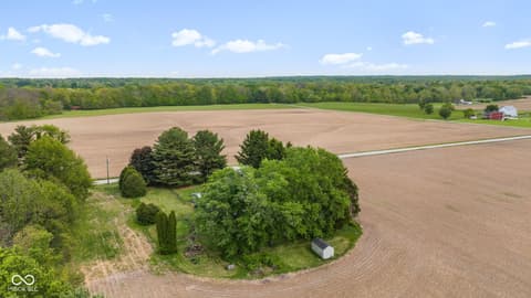 Aerial view at 160 W Union Road, Monrovia, IN