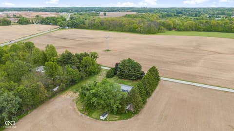 Aerial view at 160 W Union Road, Monrovia, IN