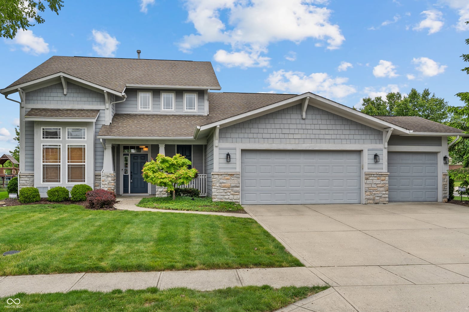 Front exterior at 8506 New Heritage Drive, Indianapolis, IN