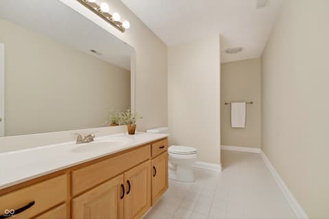 Bathroom at 12244 Bayhill Drive, Carmel, IN