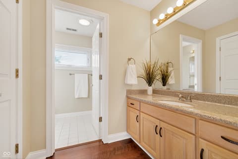 Bathroom at 12244 Bayhill Drive, Carmel, IN