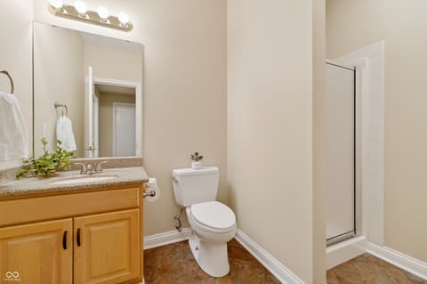 Bathroom at 12244 Bayhill Drive, Carmel, IN