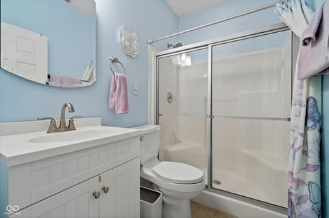 Primary bathroom at 12471 Carmel Garden, Carmel, IN