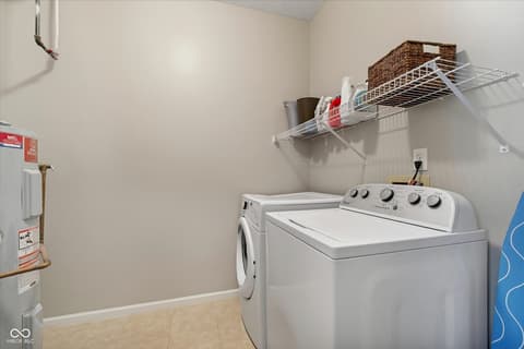 Laundry room at 12471 Carmel Garden, Carmel, IN
