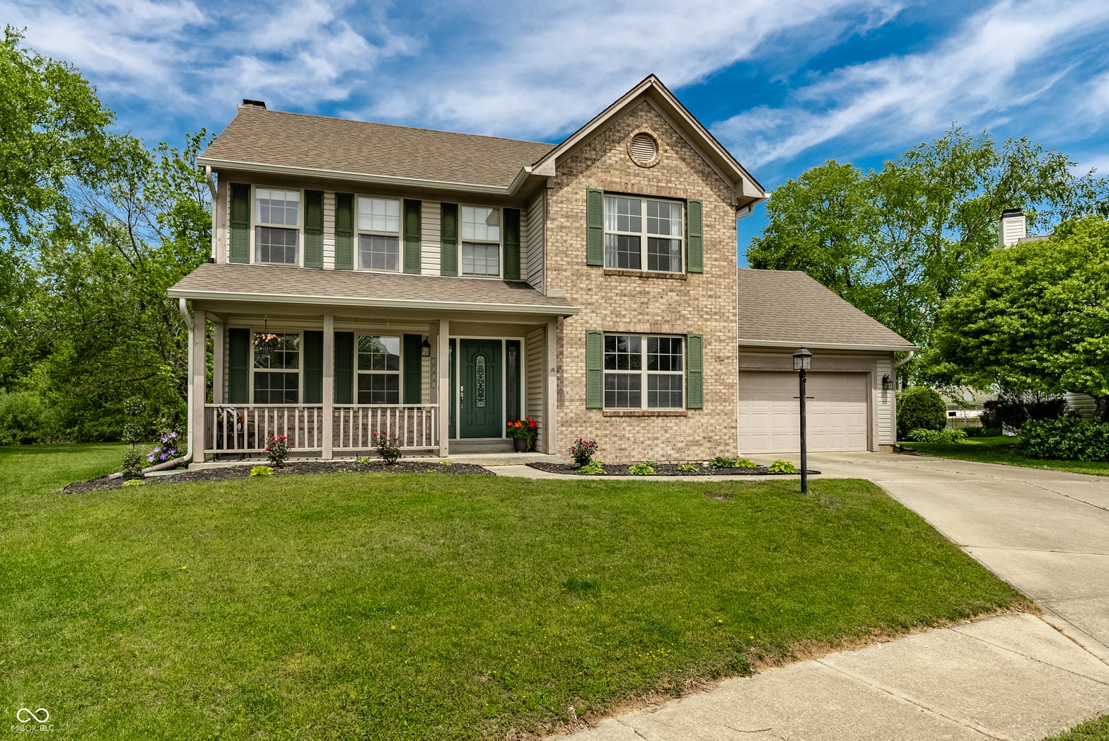 Front exterior at 3111 Grandview Way, Westfield, IN