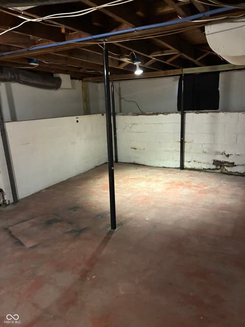 Basement at 1531 E Legrande Avenue, Indianapolis, IN