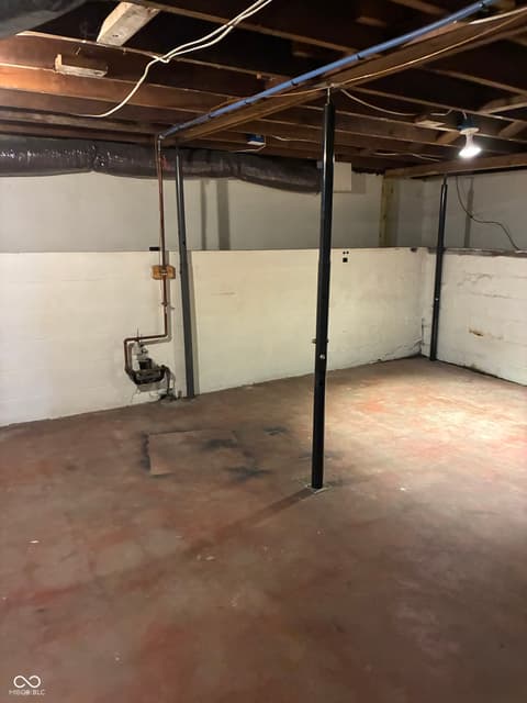 Basement at 1531 E Legrande Avenue, Indianapolis, IN