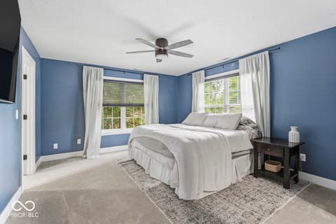 Primary bedroom at 939 Elmwood Circle, Noblesville, IN