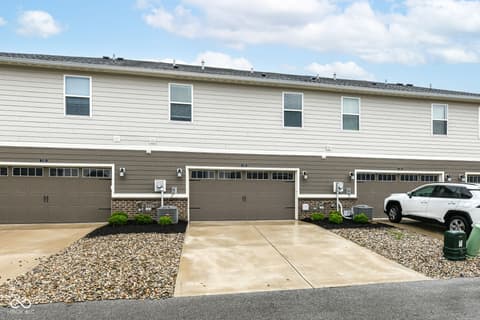 Side exterior at 7199 Governors Row, Avon, IN
