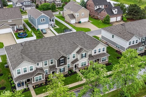 Aerial view at 7199 Governors Row, Avon, IN