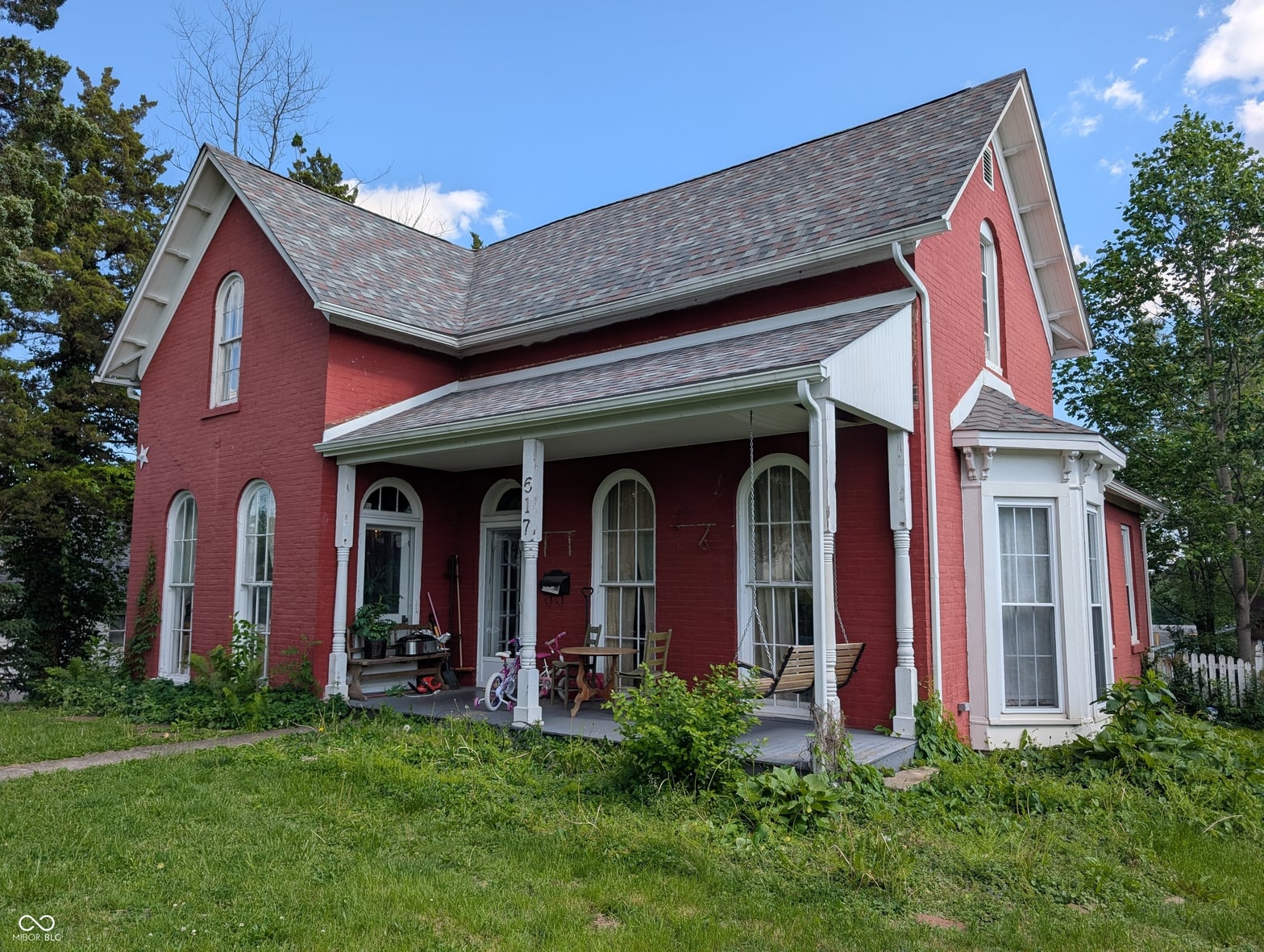 Front exterior at 617 Hoosier Street, North Vernon, IN