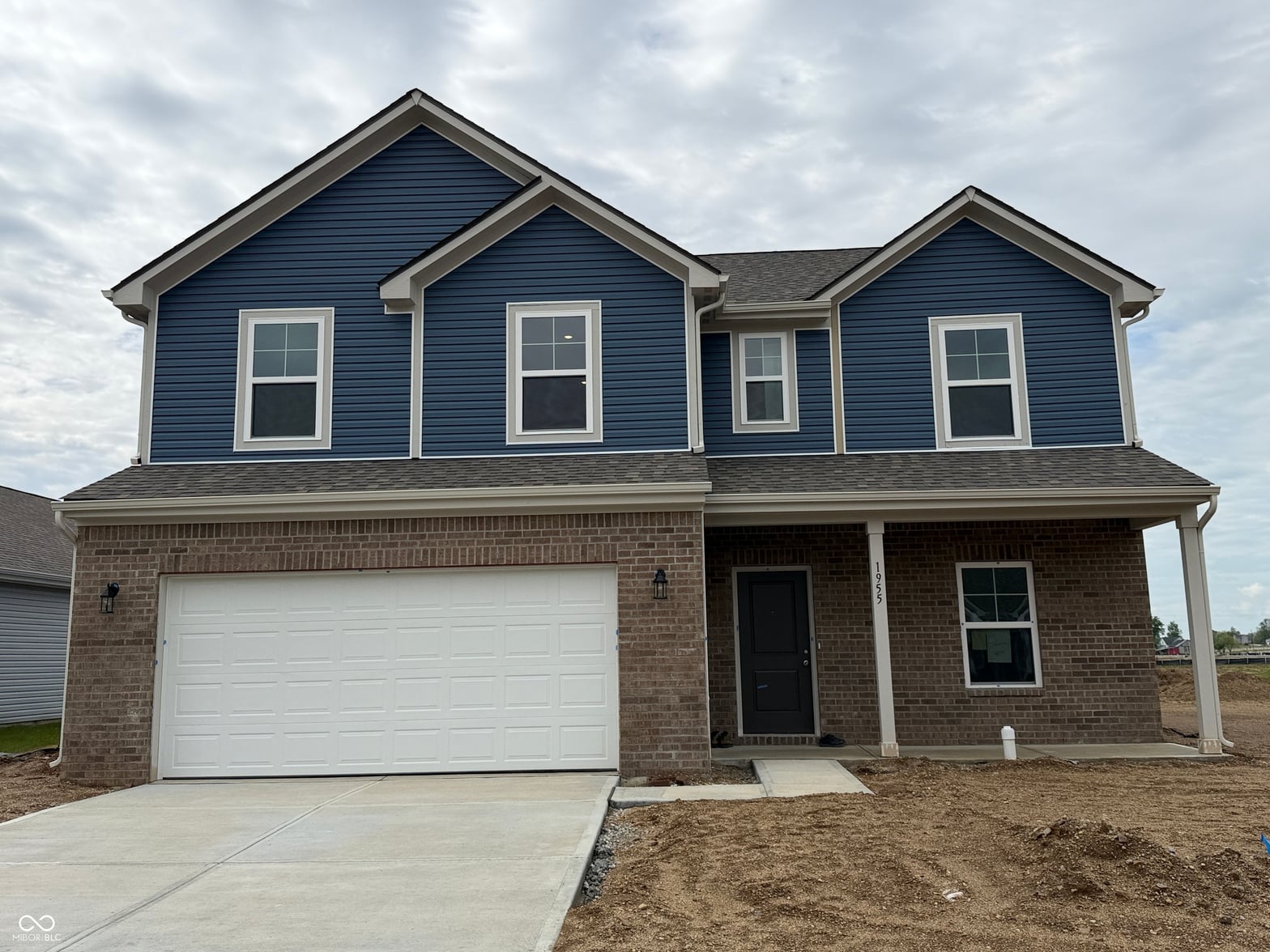 Front exterior at 1955 Stella Rock Court, Columbus, IN