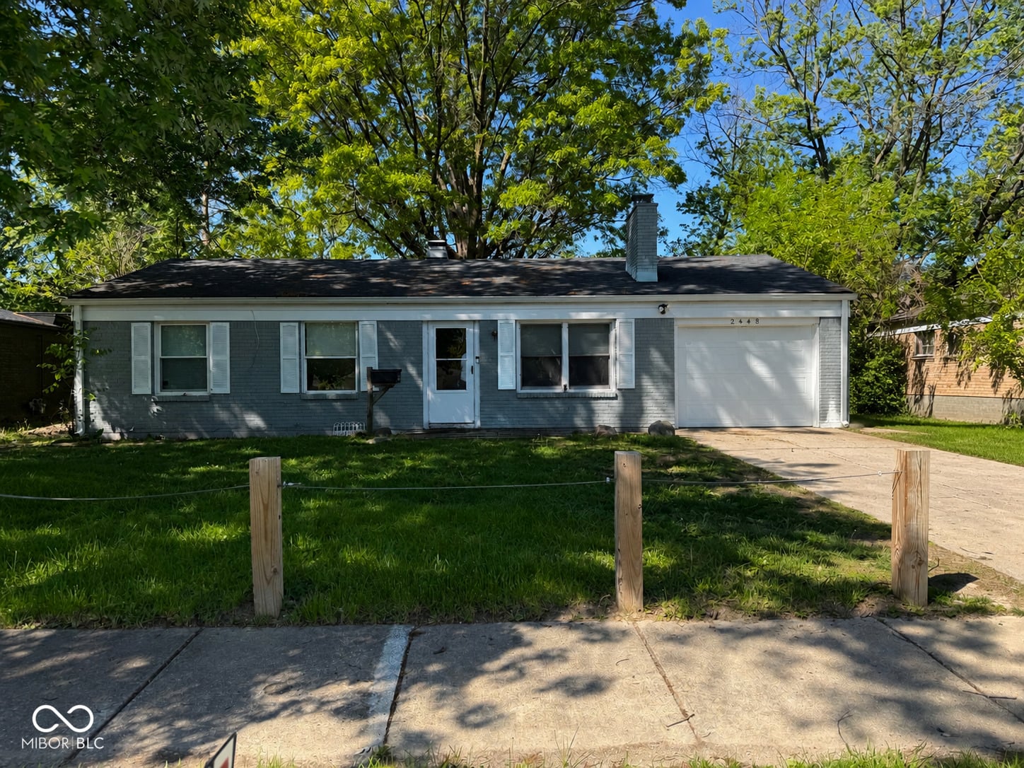 Front exterior at 2448 N Franklin Road, Indianapolis, IN