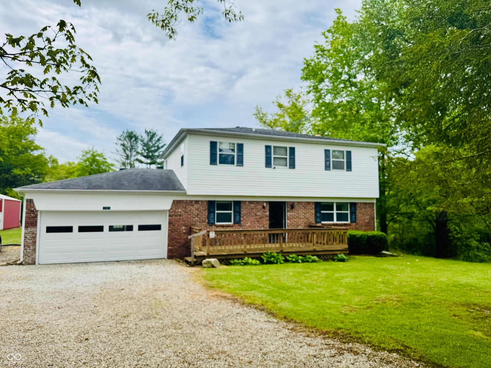 Front exterior at 2787 W County Road 950 N, Seymour, IN