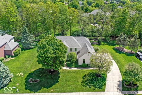 Aerial view at 9681 Sunwood Way, Carmel, IN