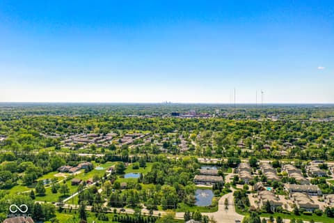 Aerial view at 9681 Sunwood Way, Carmel, IN