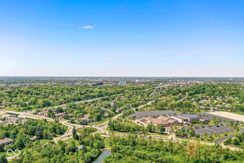 Aerial view at 9681 Sunwood Way, Carmel, IN