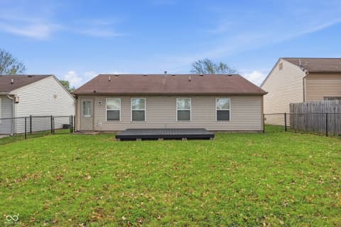 Backyard at 450 Ashby Drive, Greenfield, IN