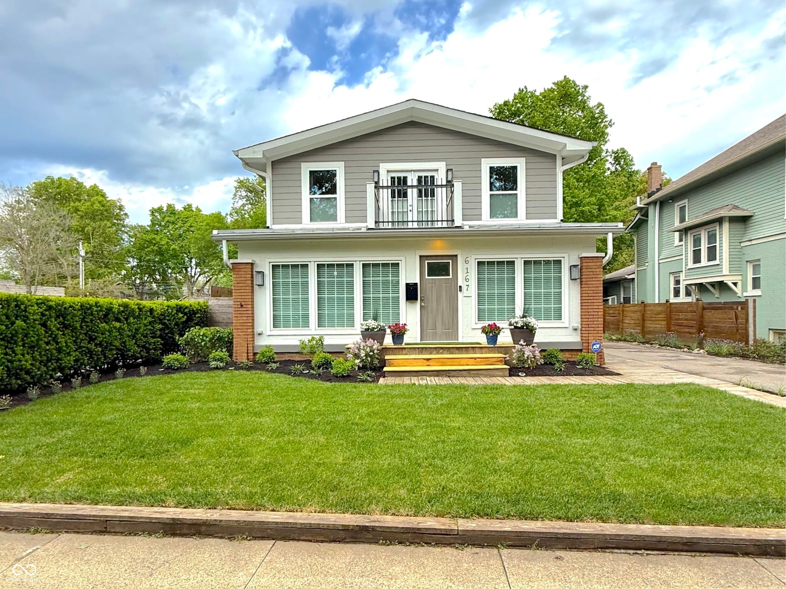 Front exterior at 6167 Guilford Avenue, Indianapolis, IN