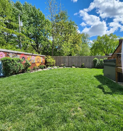 Yard at 6167 Guilford Avenue, Indianapolis, IN
