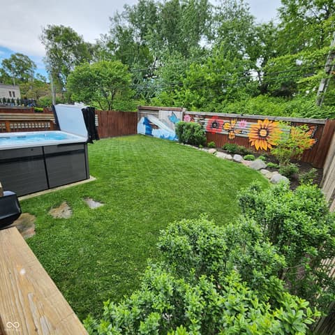 Yard at 6167 Guilford Avenue, Indianapolis, IN
