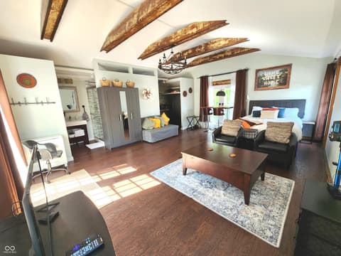 Living room at 6167 Guilford Avenue, Indianapolis, IN