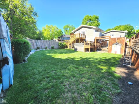 Yard at 6167 Guilford Avenue, Indianapolis, IN