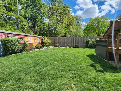 Yard at 6167 Guilford Avenue, Indianapolis, IN