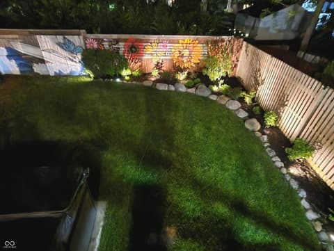 Yard at 6167 Guilford Avenue, Indianapolis, IN