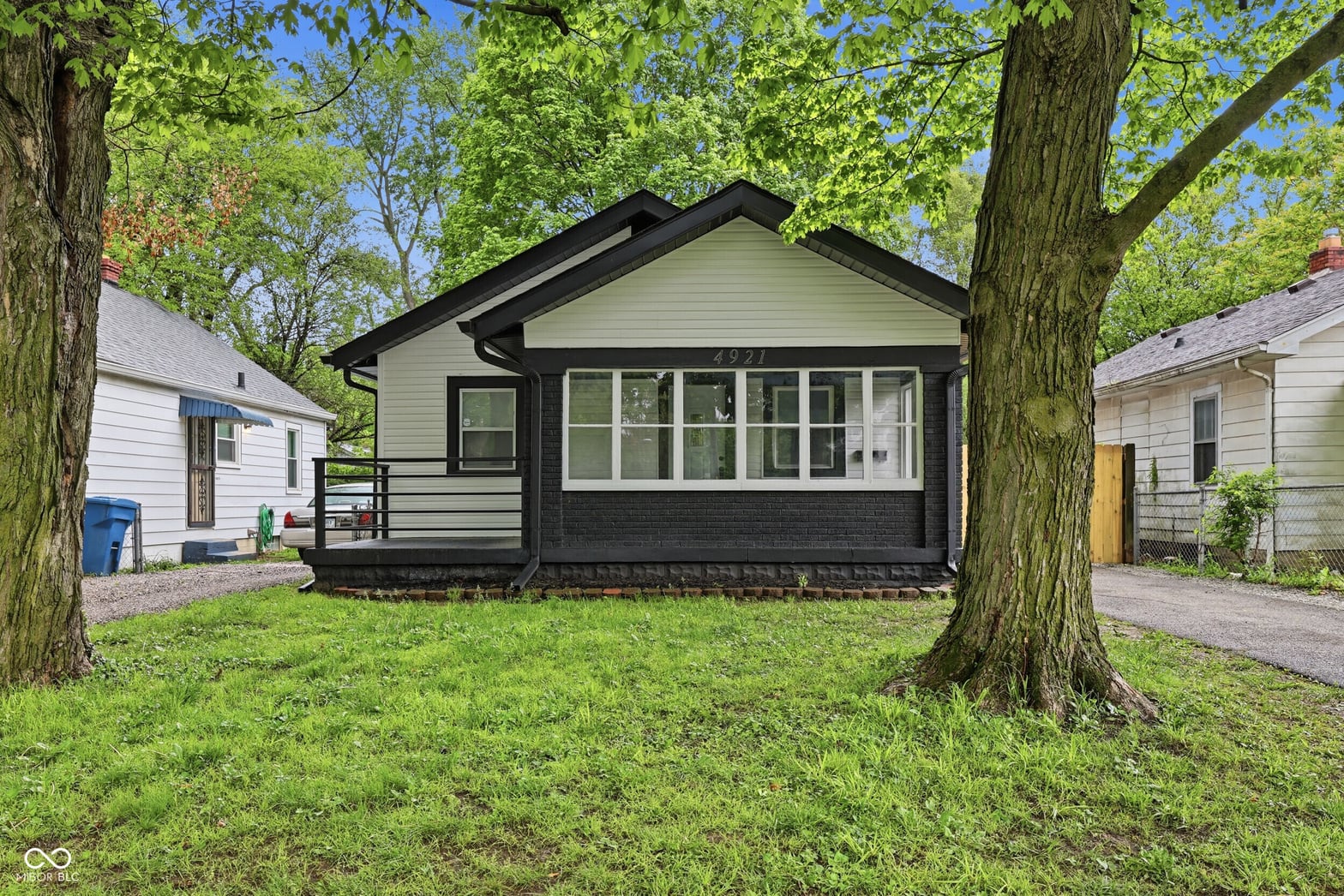 Front exterior at 4921 Crittenden Avenue, Indianapolis, IN