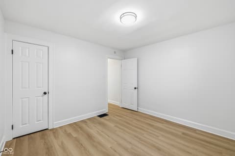 Bedroom at 4921 Crittenden Avenue, Indianapolis, IN