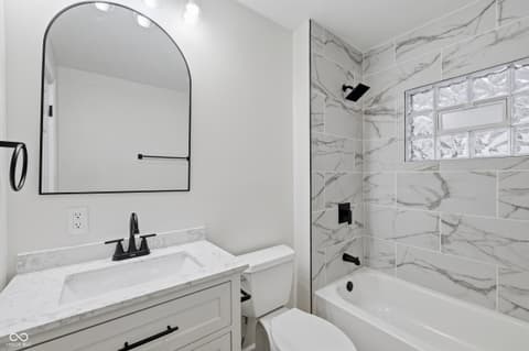 Bathroom at 4921 Crittenden Avenue, Indianapolis, IN
