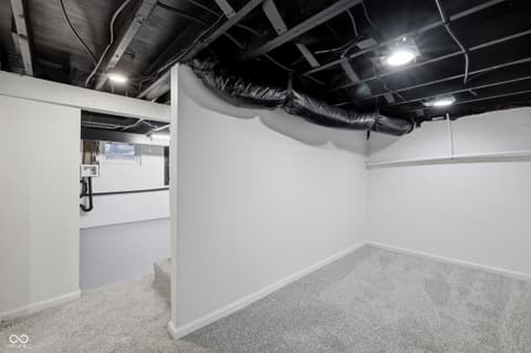 Basement at 4921 Crittenden Avenue, Indianapolis, IN