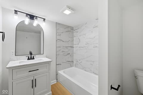 Bathroom at 4921 Crittenden Avenue, Indianapolis, IN