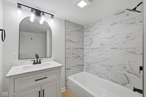 Bathroom at 4921 Crittenden Avenue, Indianapolis, IN