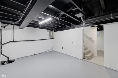 Basement at 4921 Crittenden Avenue, Indianapolis, IN