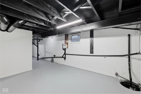 Basement at 4921 Crittenden Avenue, Indianapolis, IN