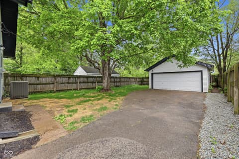 Yard at 4921 Crittenden Avenue, Indianapolis, IN