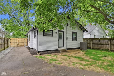 Backyard at 4921 Crittenden Avenue, Indianapolis, IN
