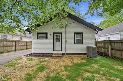 Backyard at 4921 Crittenden Avenue, Indianapolis, IN