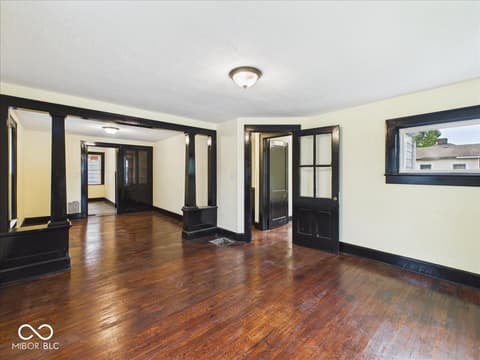 Living room at 1361 N Lasalle Street, Indianapolis, IN