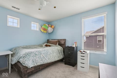 Bedroom at 13504 Forest Glade Drive, Fishers, IN