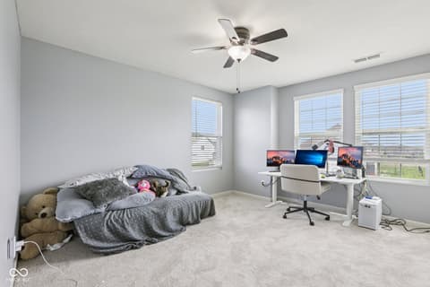 Bedroom at 13504 Forest Glade Drive, Fishers, IN