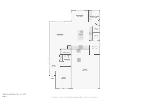 Floor Plan — 13504 Forest Glade Drive, Fishers, IN
